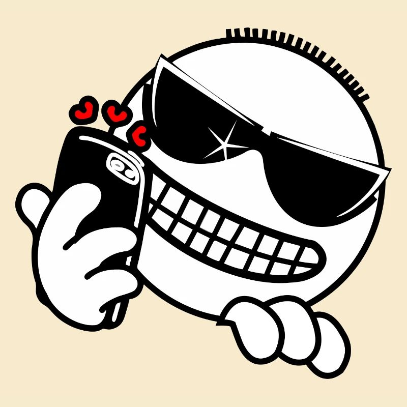 Hacker mit Telefon