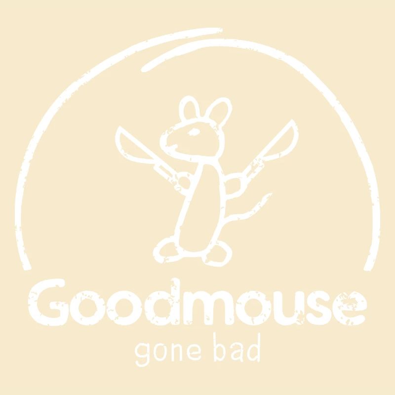 "Goodmouse" mouse with cool evil saying