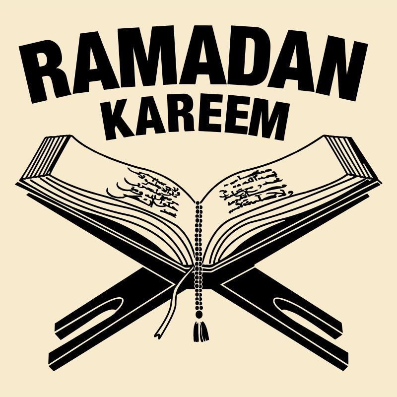 Quran with the text 'Ramadan' above it