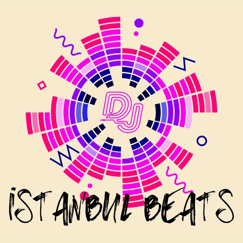Disco Neon DJ Kreisdesign