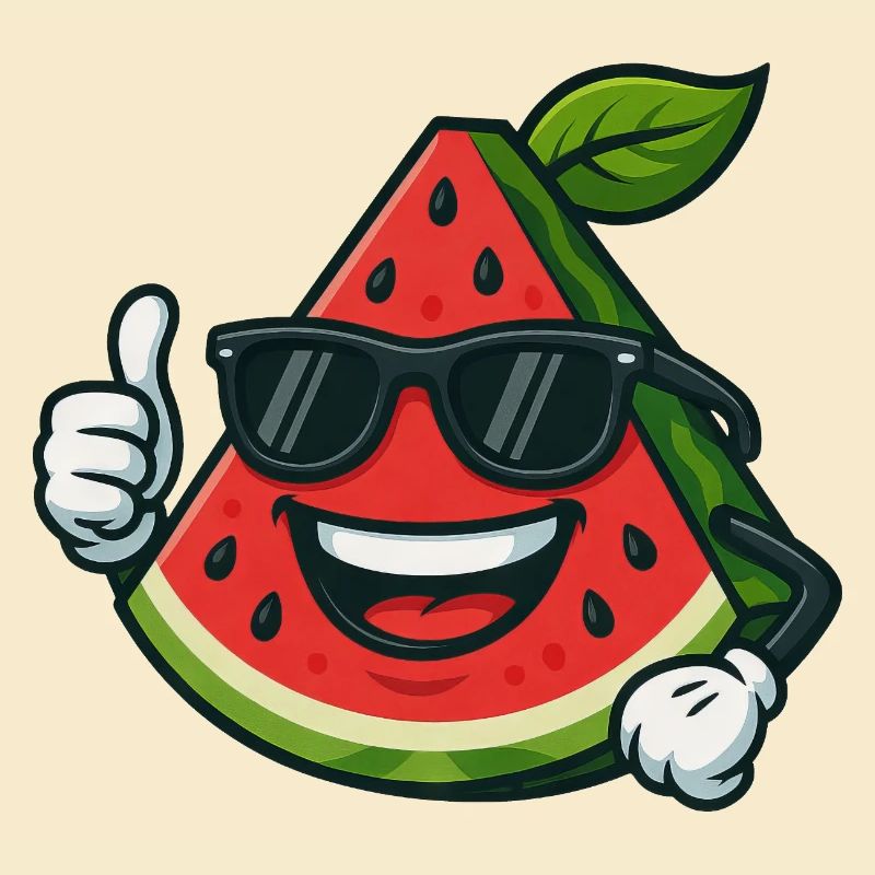Refreshing Watermelon Summer Fruit Cool Thumb