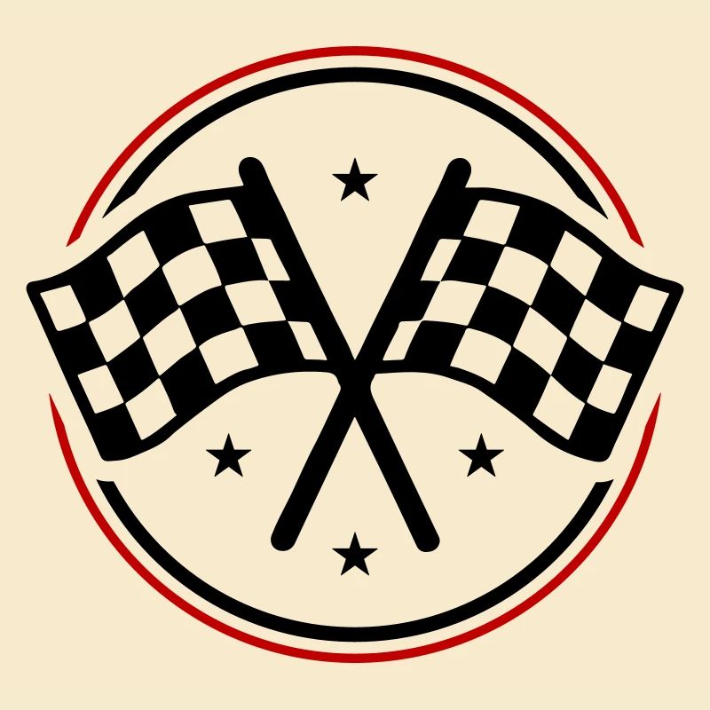 Drapeau de course à damier