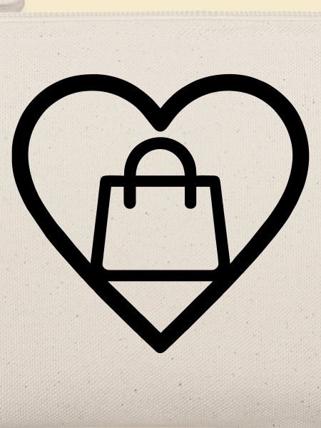 Herz + Shopping – Shopping-Liebhaber