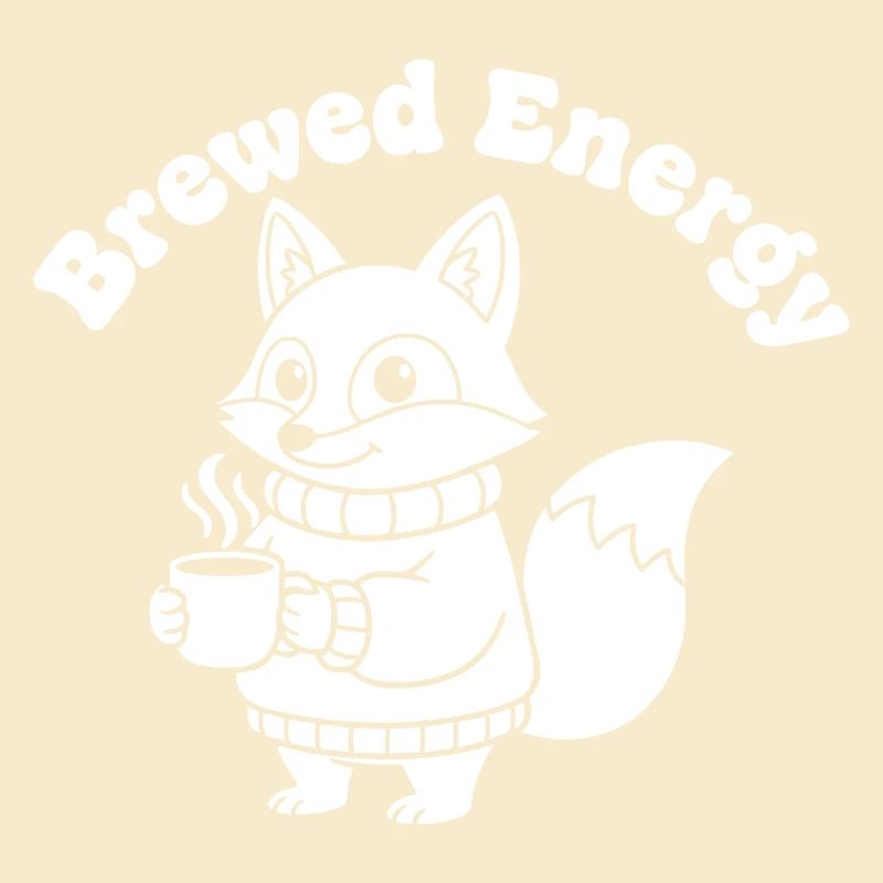 KaffeeFuchs Pullover Motiv