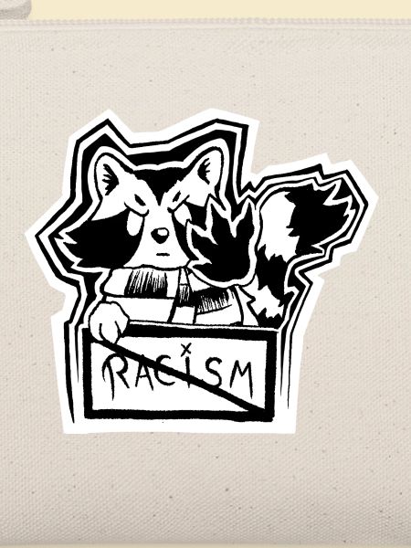 Trashpanda against Racism