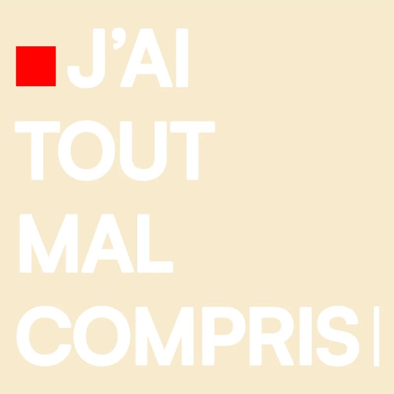J’AI TOUT MAL COMPRIS | Humour autodérision