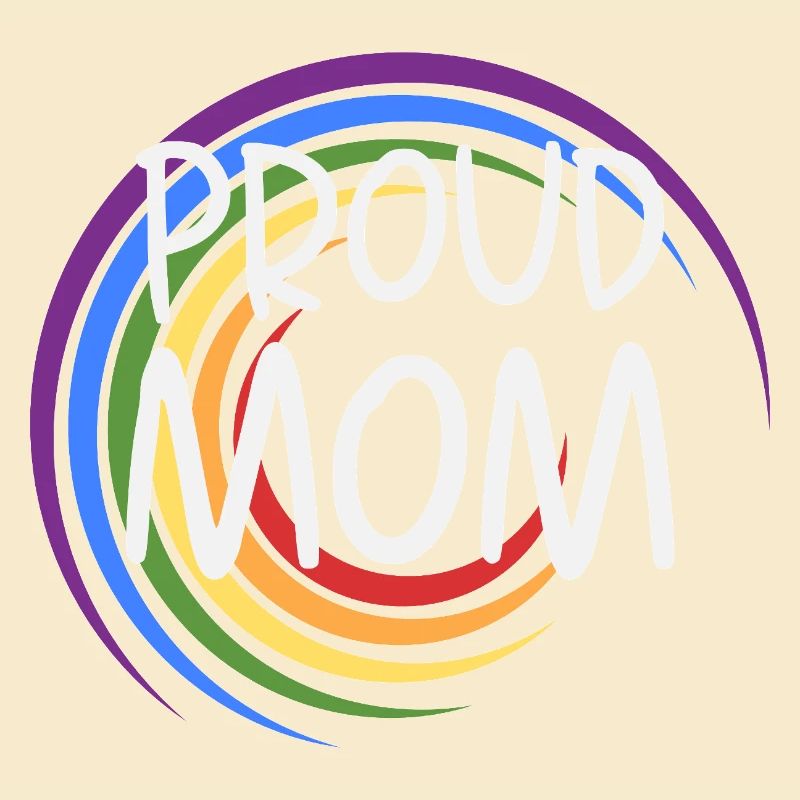 Proud Mom Regenbogen 