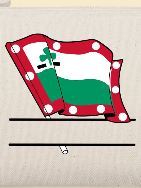 Meppeldag-Flagge – Individuelles Stadtdesign