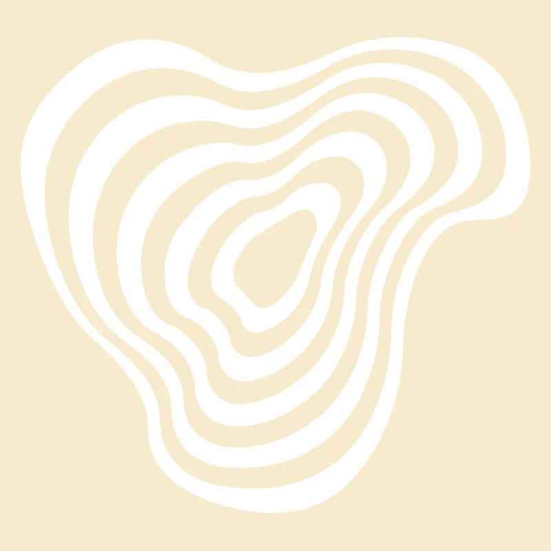 Ondulation des lignes concentriques