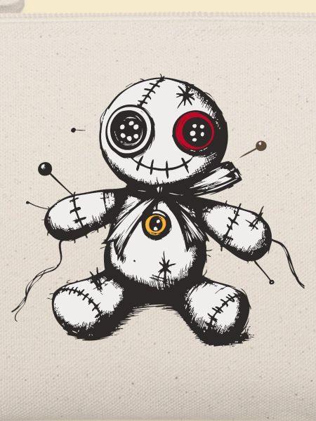Genähte Voodoo Puppe