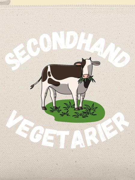 Secondhand Vegetarier Kuh