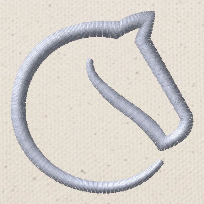 embroidered lichess logo