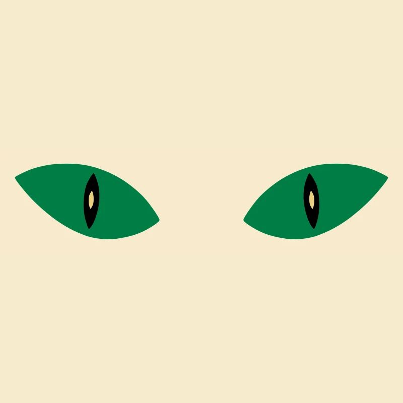 ★ Couleurs de conception modifiables ★ Deux yeux de chat