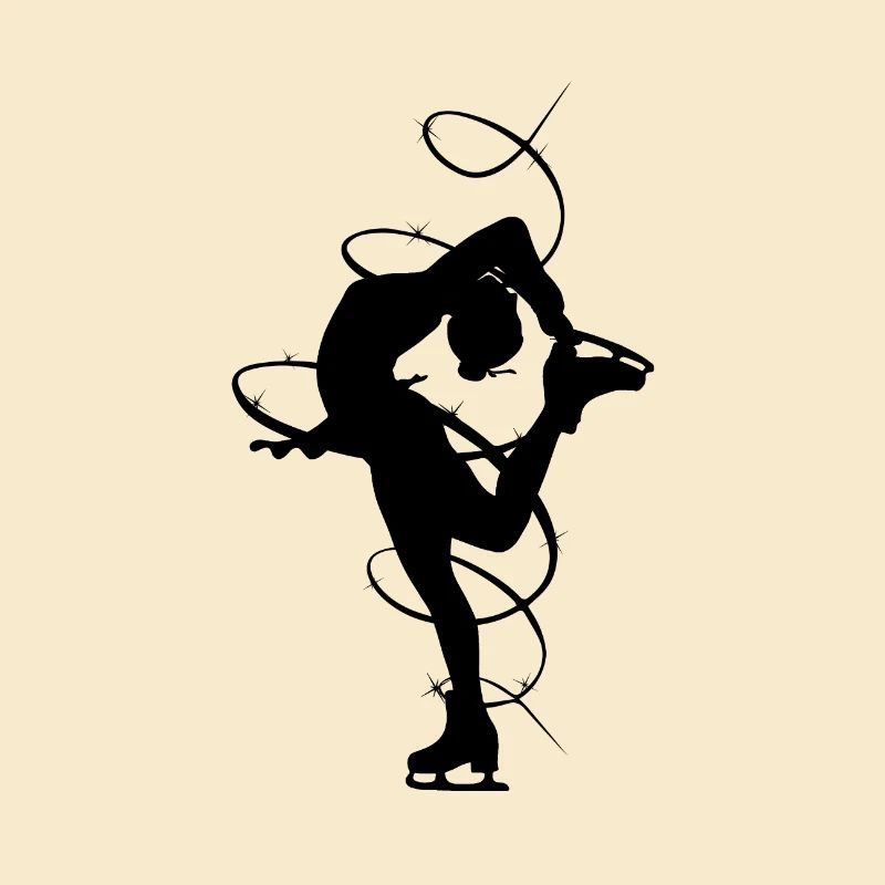 Eiskunstlauf | Eiskunstläuferin Eistanzen Geschenk