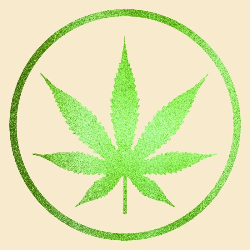 Marijuana leaf