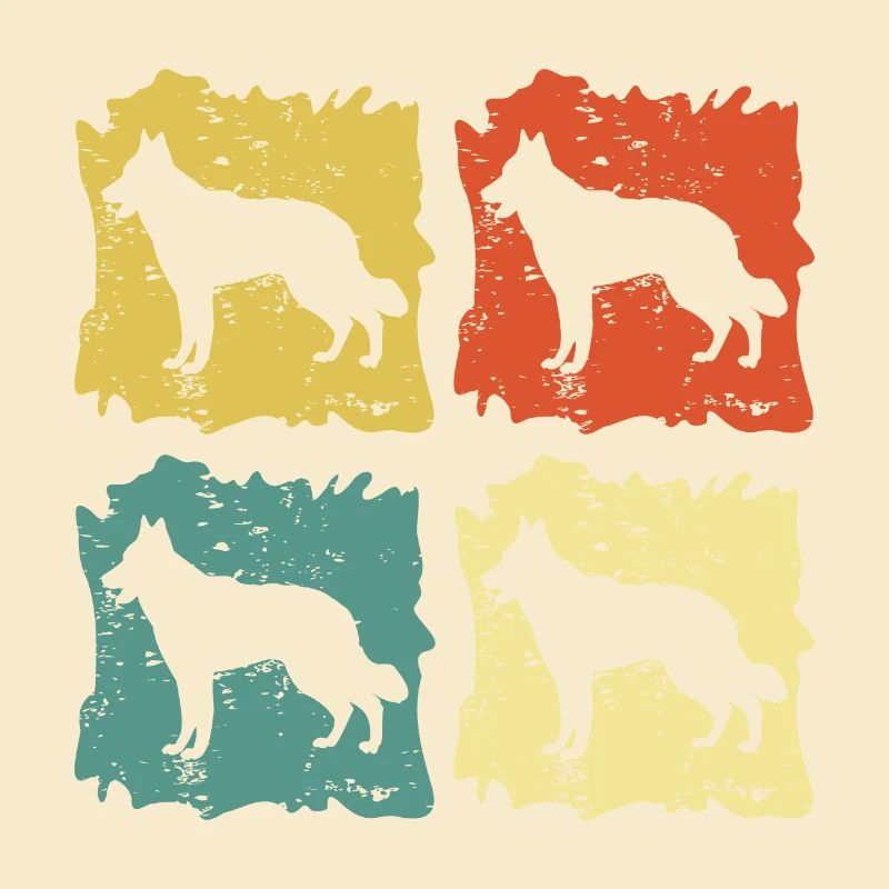 Swiss White Shepherd Pop Art