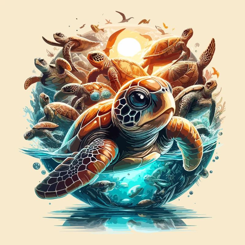 Turtles World Wonder Turtle Gift