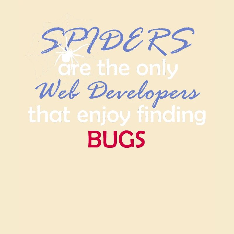 Web Developer Programmer Funny Spider Gifts