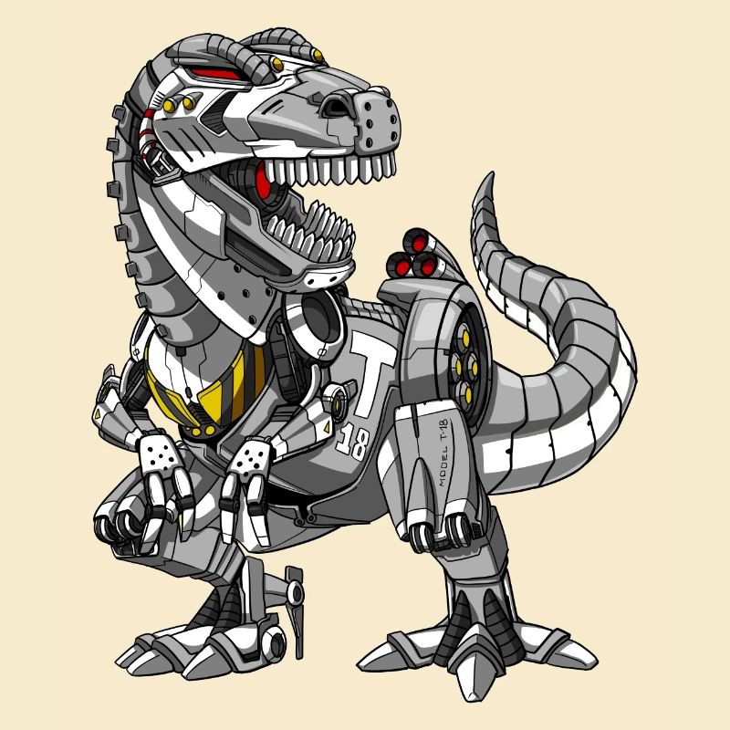 T-Rex Dinosaur Robot Monster