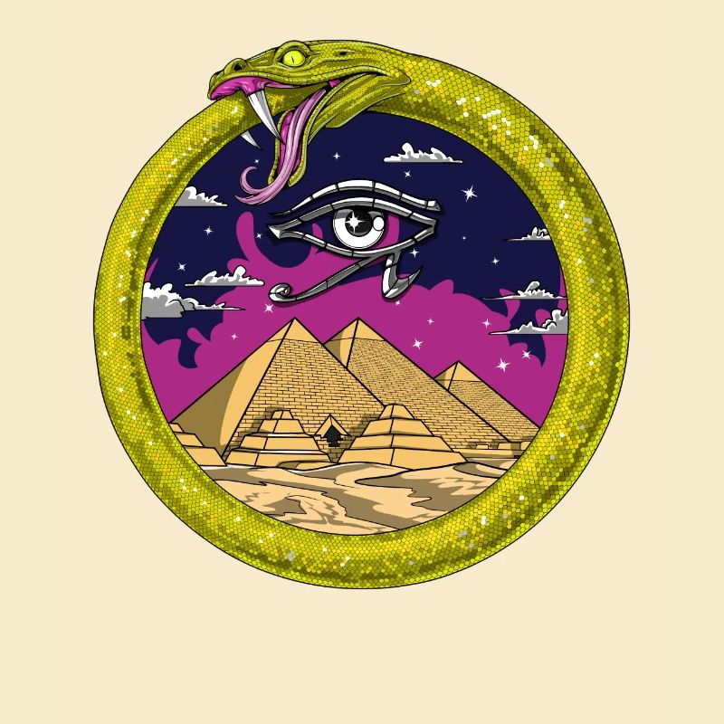 Pyramides Egyptiennes Ouroboros Serpent