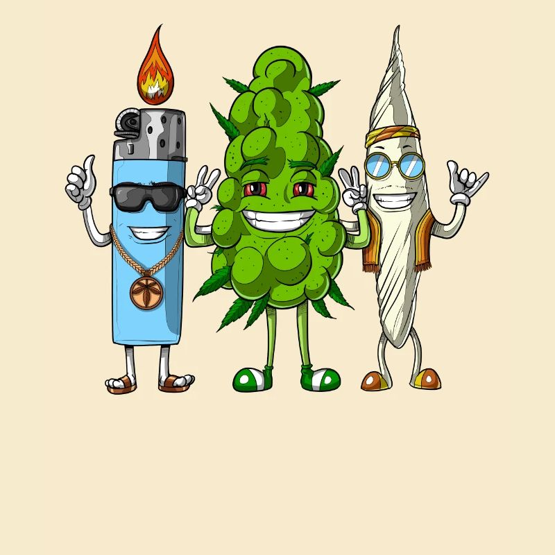 Weed Bud Lighter Joint