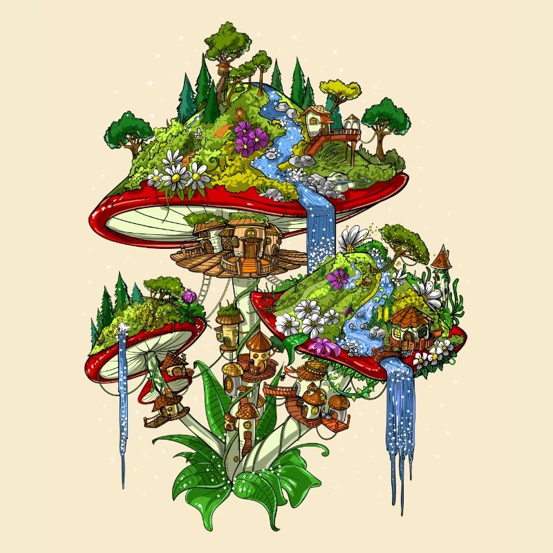 Magic Mushrooms Insel