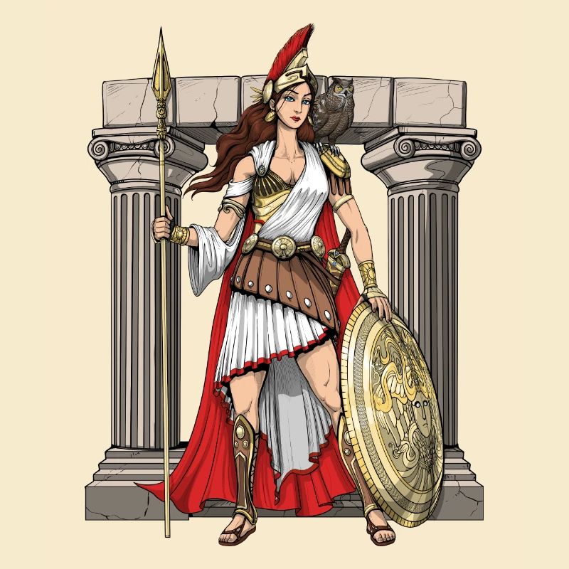 Déesse grecque d’Athéna