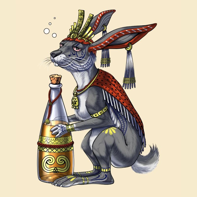 Créature aztèque Centzon