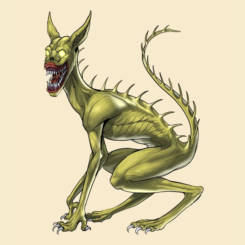 Monstre cryptide Chupacabra