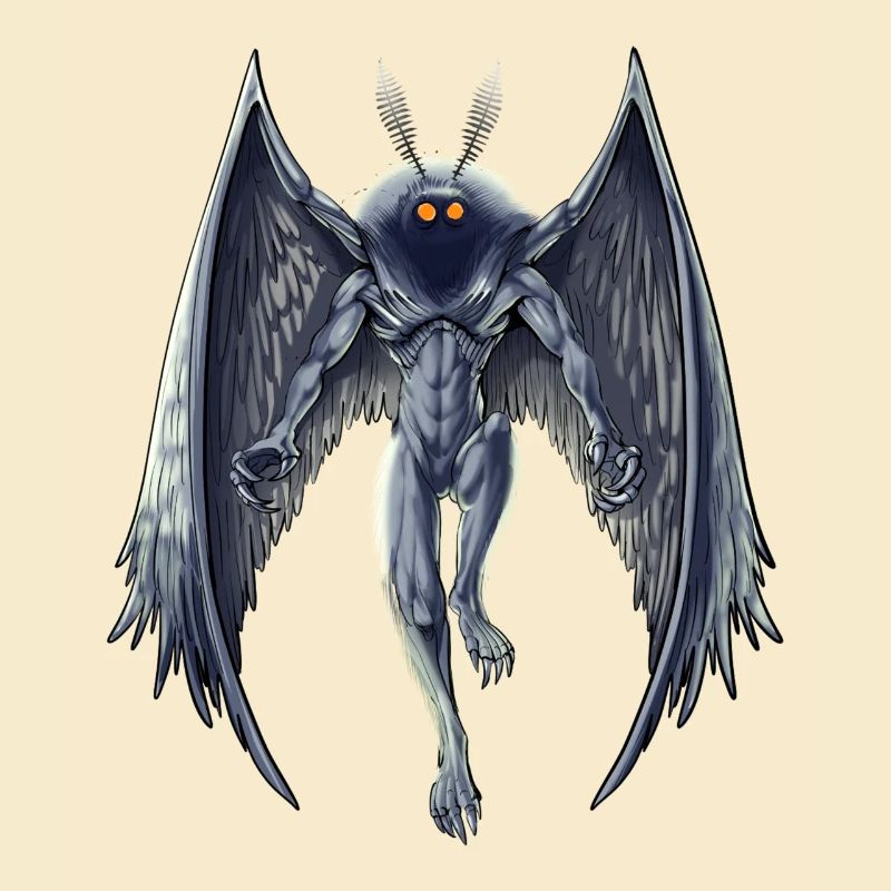 Créature cryptide Mothman