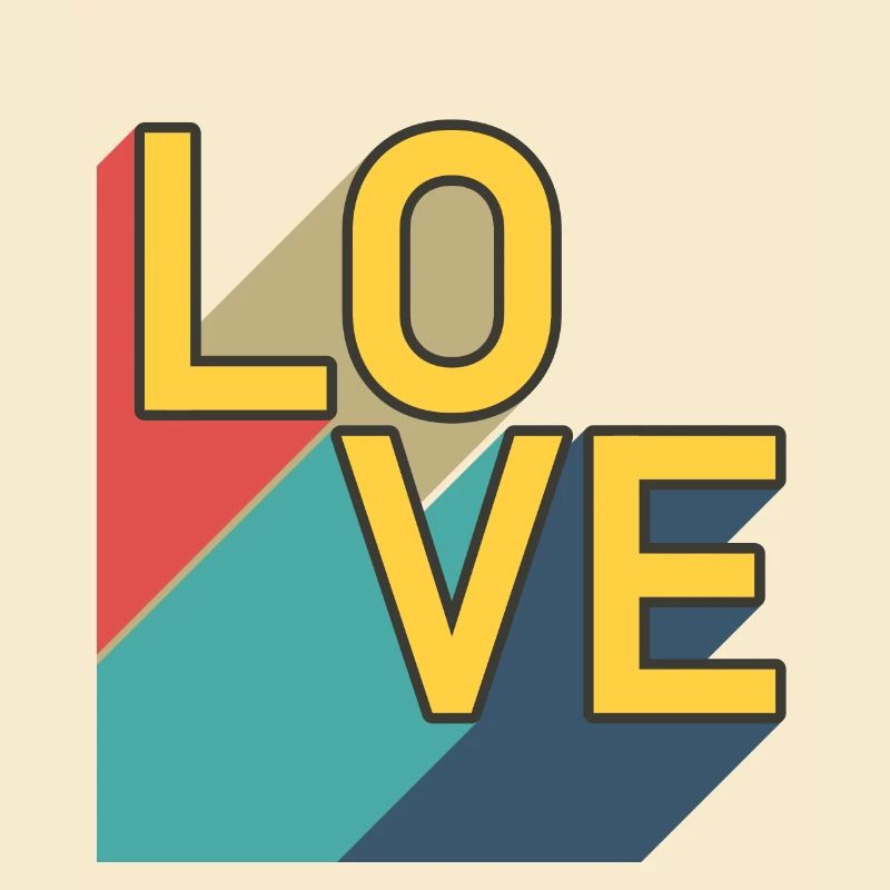 LOVE - Retro