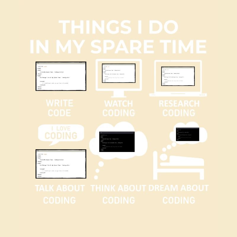 Dinge, die ich in meiner Freizeit mache - Programmieren