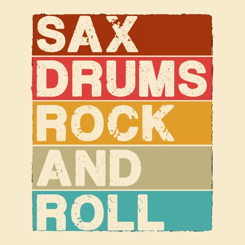 Saxophon Schlagzeug Rock And Roll