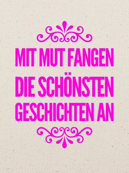 nur Mut