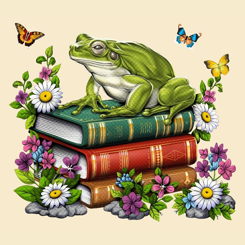 Cottagecore Frog