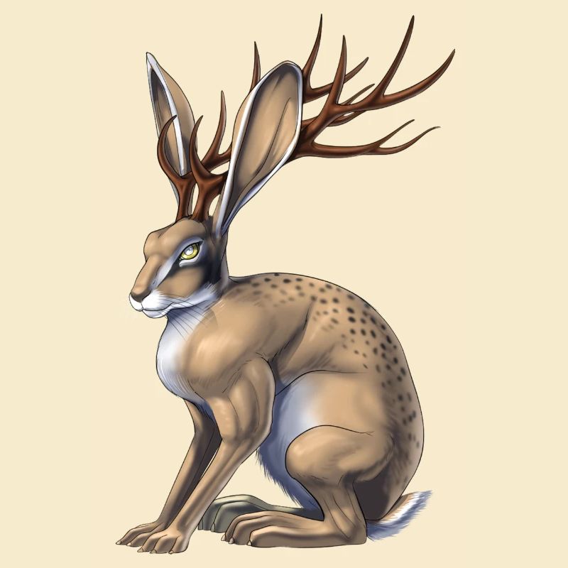 Kryptische Kreatur Jackalope