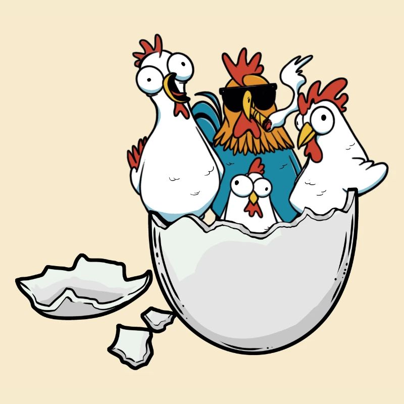 Eggshell Chickens Easter Eggs Poultry Poultry