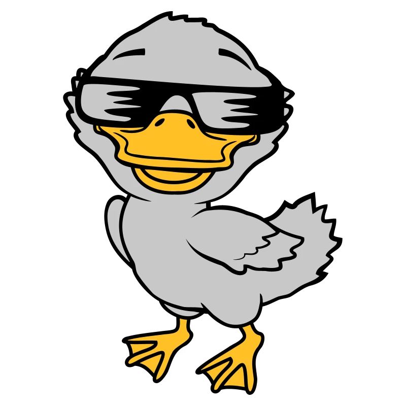 Cool Sunglasses Ducklings Comic