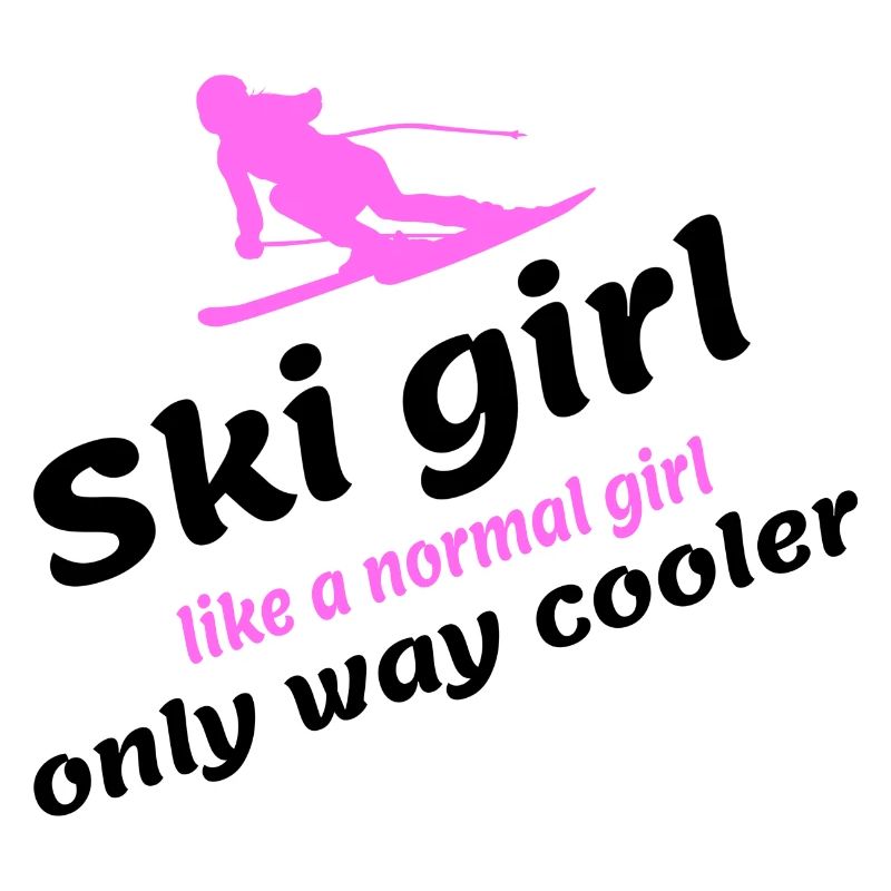 Fille de ski