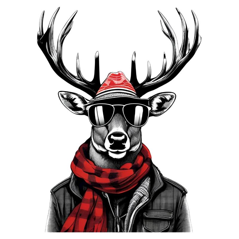 Cooler Hirsch