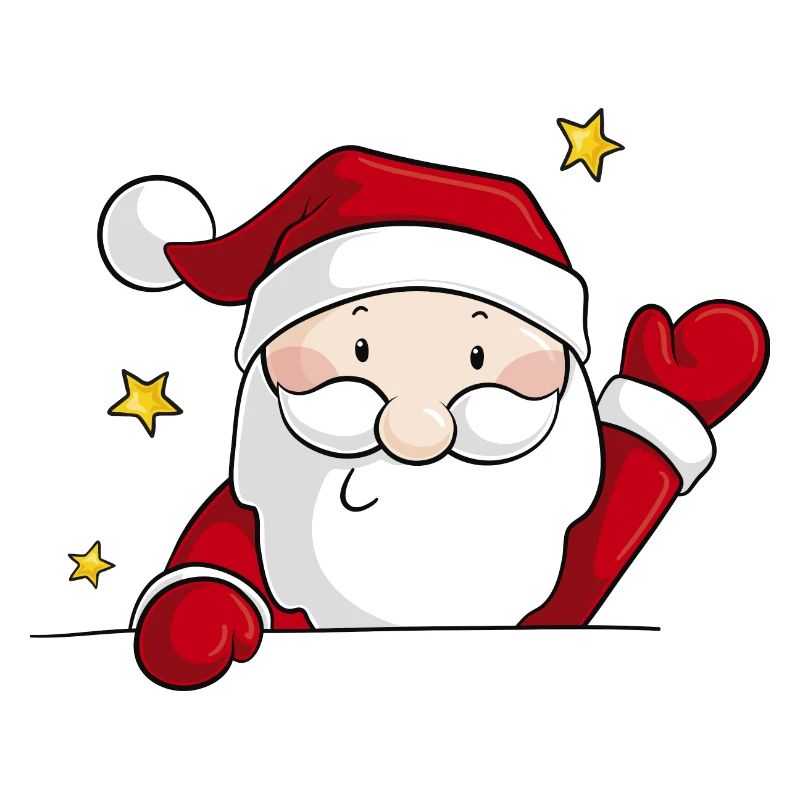 Comic Weihnachtsmann