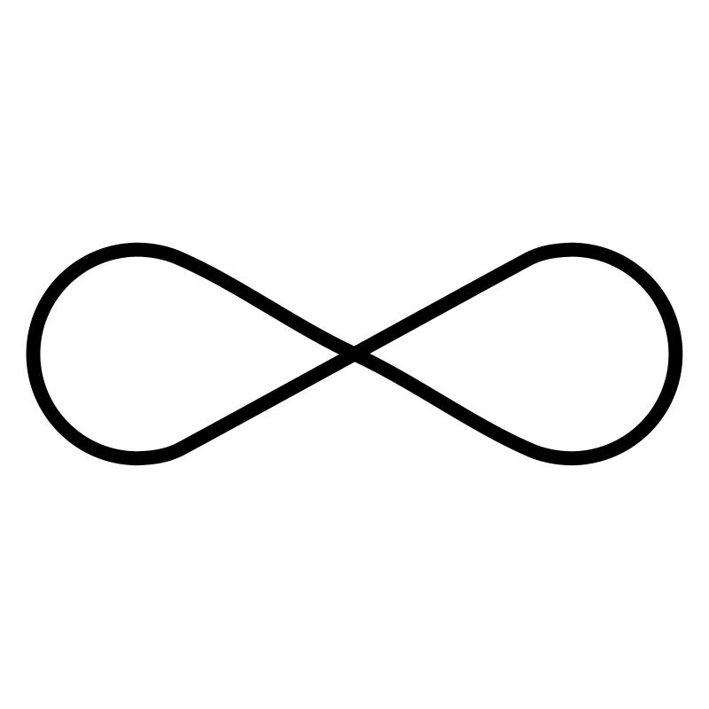 Symbole infini - Infinité