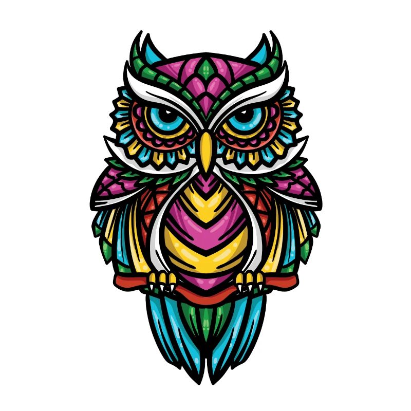 Eule Waldeule Eulen Geschenk Eulen Deko