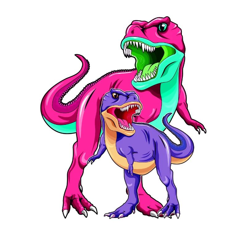 Mutter und Sohn Dino - Muttertag