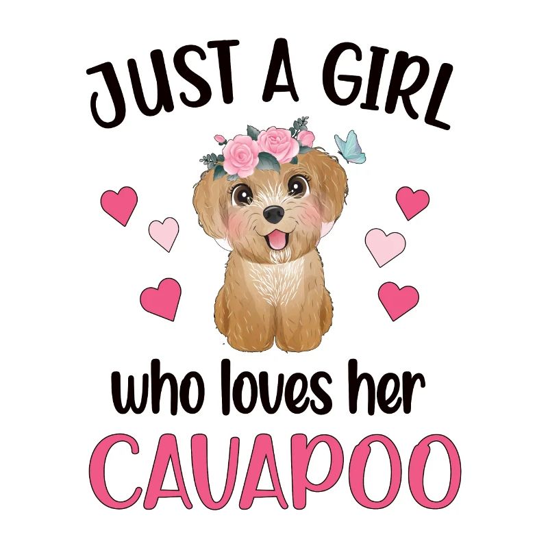 Cavapoo fille Cavoodle Dame de chien Cavapoo Mignon