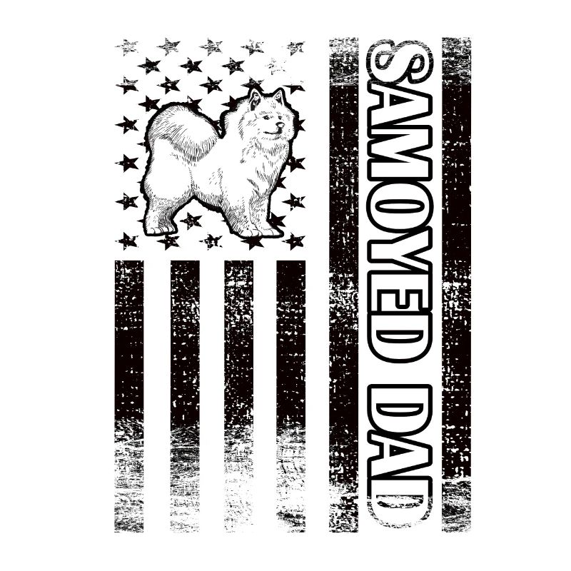 Samoyed Papa Samoyed Owner Samoyed Lover