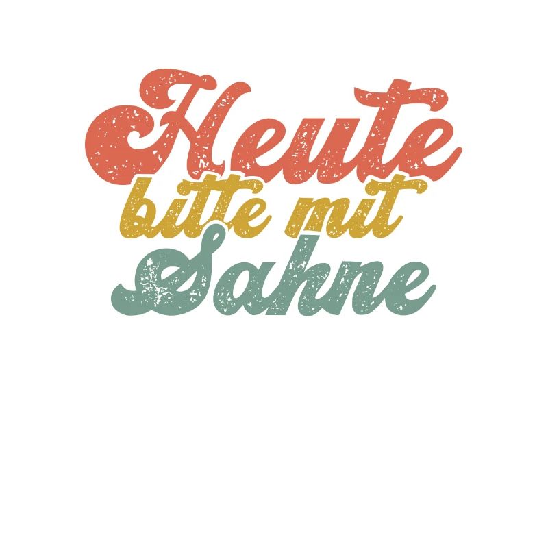 Heute bitte mit Sahne