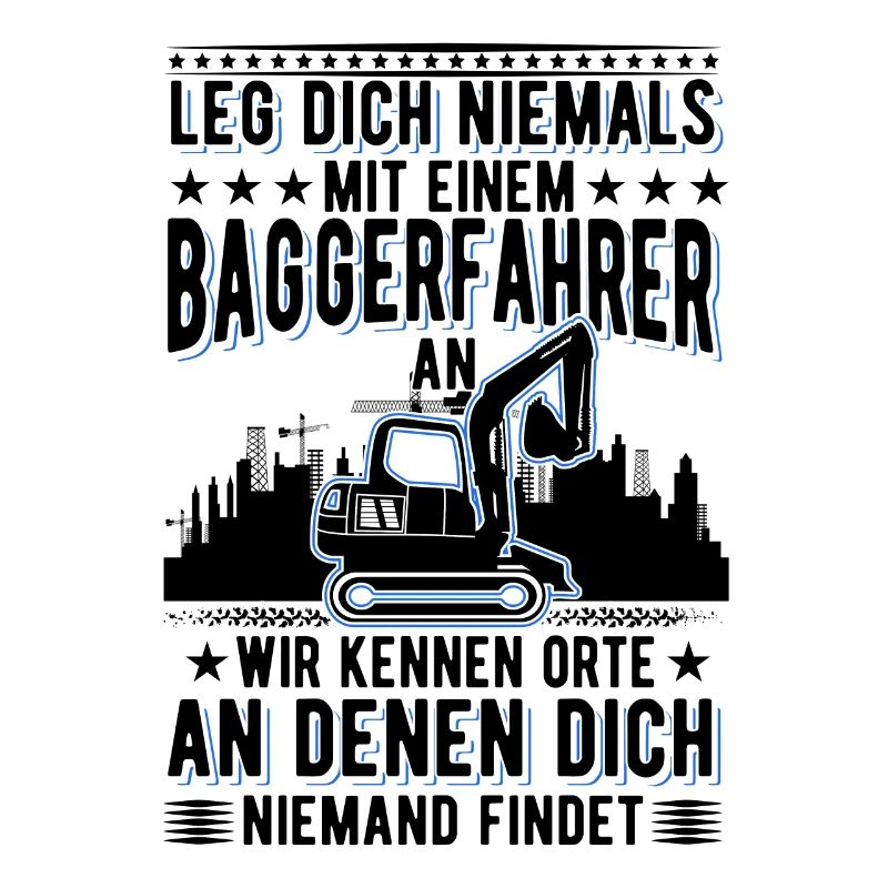 Baggerführer Bagger Baggerfahrer