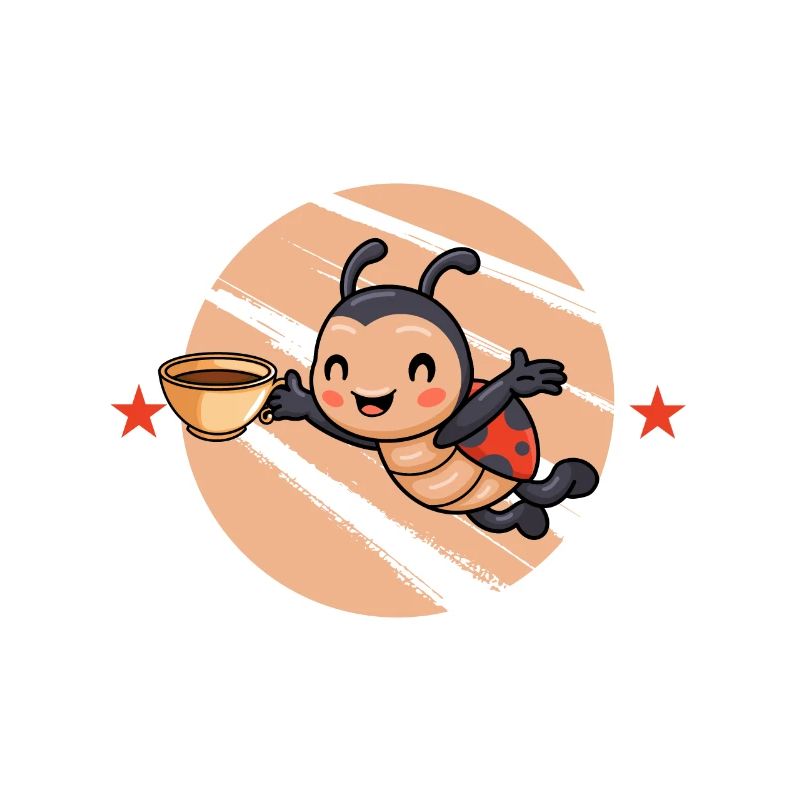 Ladybug Modschegiebchen Mariechenkäfer
