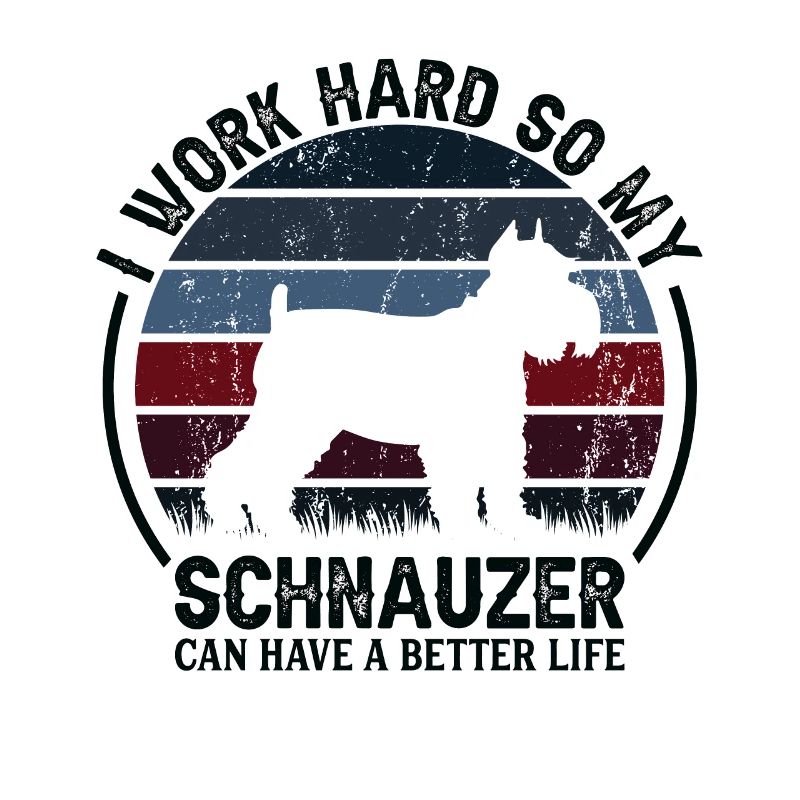 Hard work - Retro Schnauzer